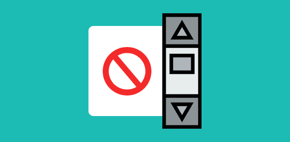 No scrollbar on HTML web pages – JavaScript code cover image