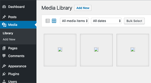 WordPress image upload issues