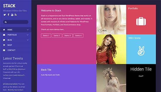 The Stack theme for WordPress The Stack theme for WordPress