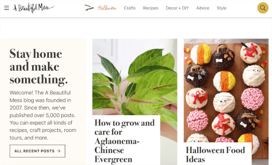 A Beautiful Mess blog A Beautiful Mess blog