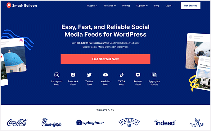 Smash Balloon website Smash Balloon website