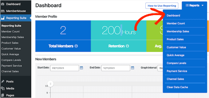 MemberMouse Reporting Suite MemberMouse Reporting Suite