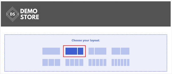 Select SeedProd layout