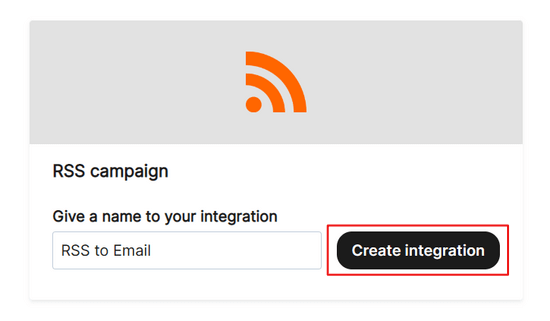 Name RSS integration