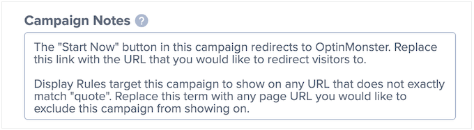 Detailed, step-by-step campaign notes Detailed, step-by-step campaign notes