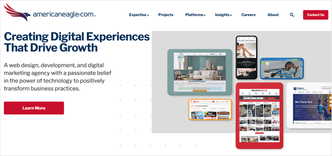 Americaneagle.com WordPress Development Agency
