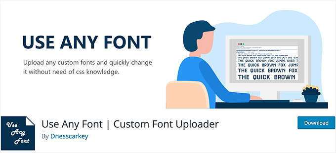 Use Any Font