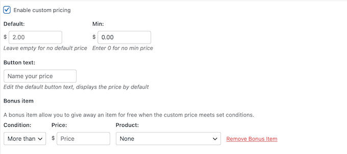Adding 'pay what you want' products to your online store Adding 'pay what you want' products to your online store