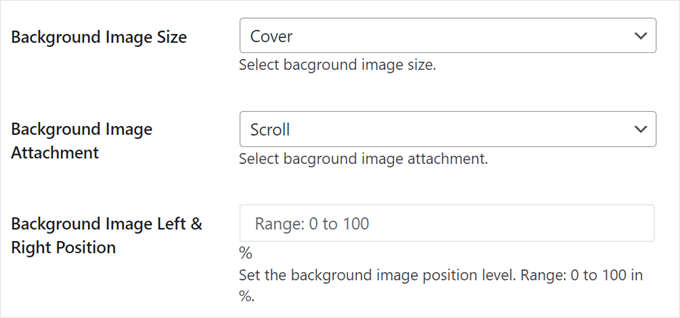 Configuring the background image size with Hero Banner plugin