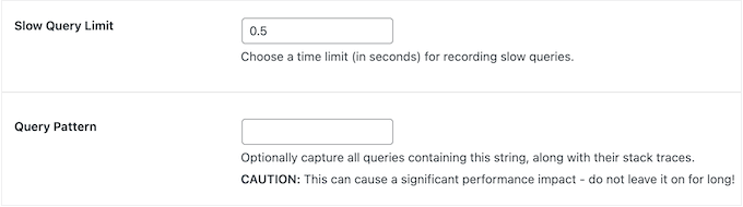 How to log your website's queries 