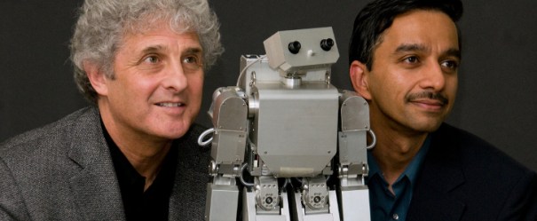 Morphy the Social Robot with researchers