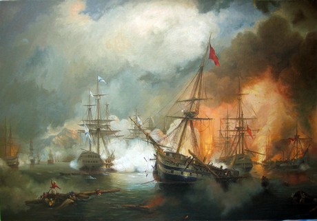 Navarine sea battle 460