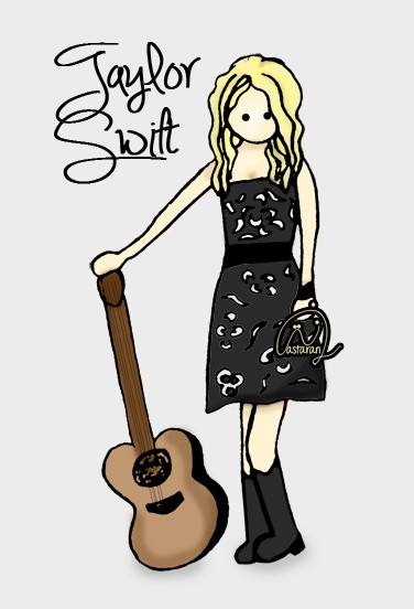 taylor_swift_guitar_by_nasstaran-d5z7mb2
