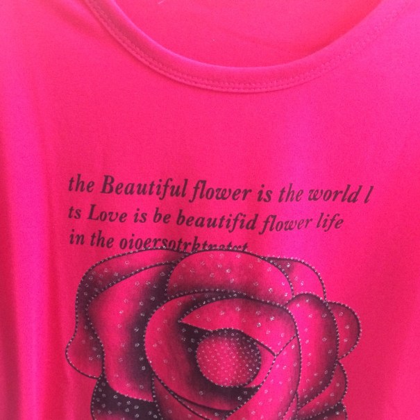 the beautiful flower