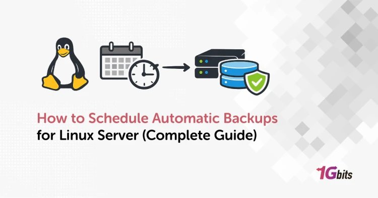 How to Schedule Automatic Backups for Linux Server (2026) 🔐 How to Schedule Automatic Backups for Linux Server (2026) 🔐
