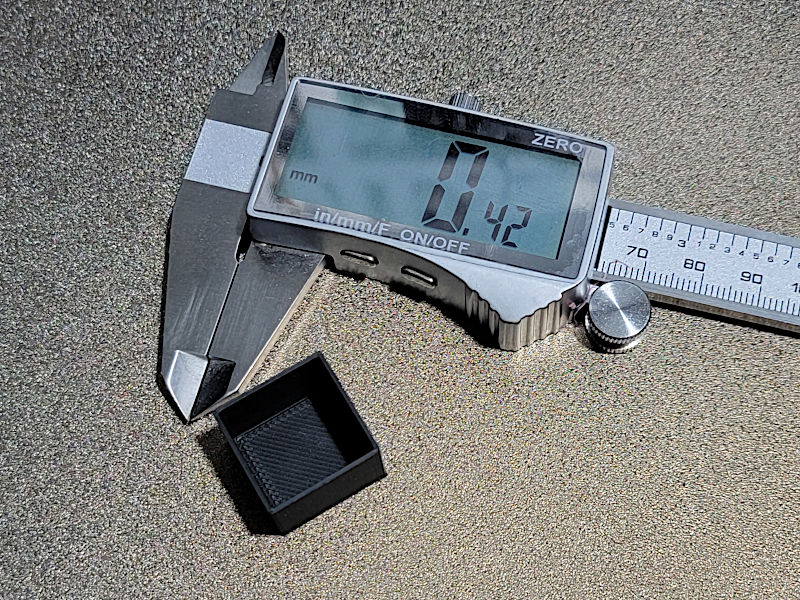 Calliper and Flow Cube Test Print