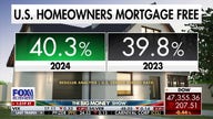 Housing market trend: 40% of US homeowners are now mortgage-free