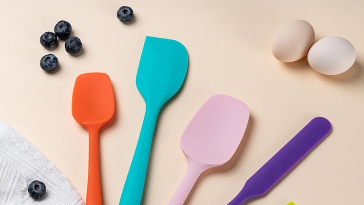 Mix, scrape and flip with these spatulas.