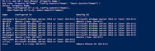 image_tooltip Finding VMs based on various criteria