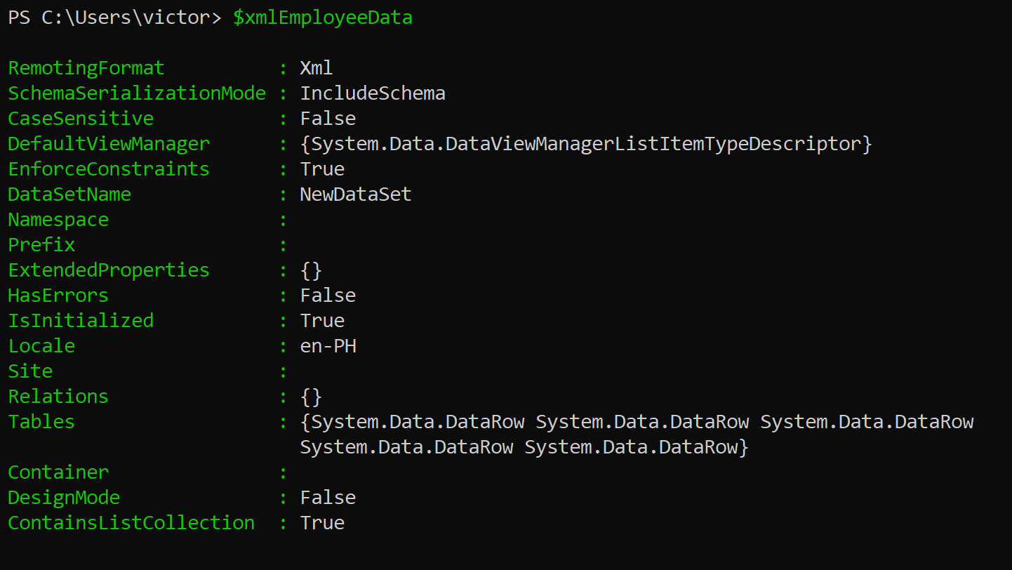 Verifying the data stored in XML format