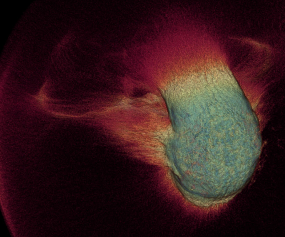 Computer Visualization using ADIOS