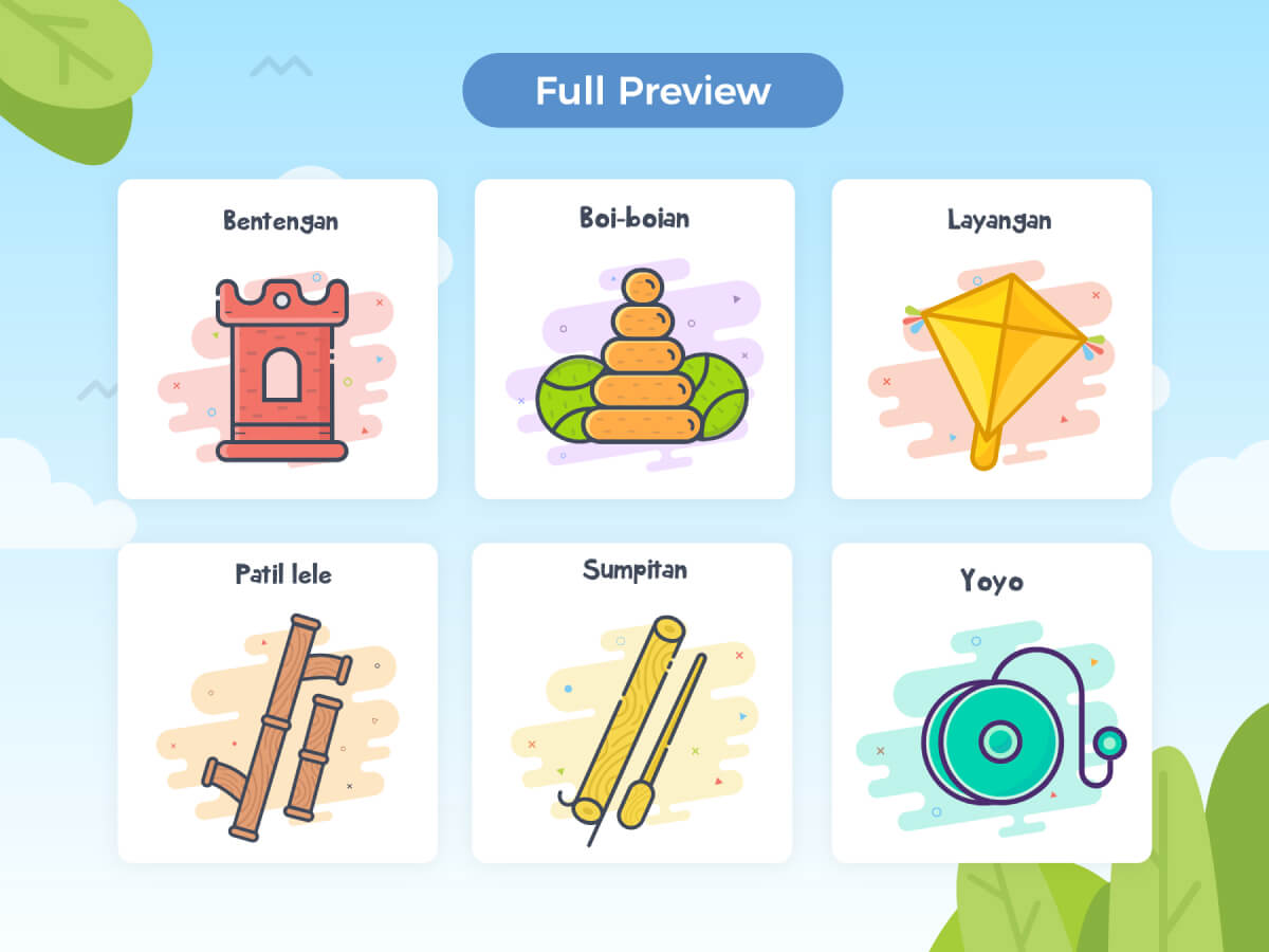 Traditional Games Illustration Pack