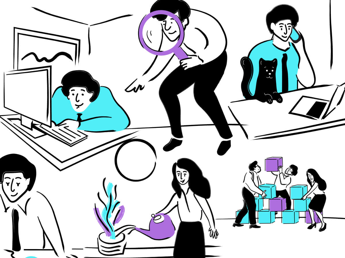 Illustrations Vol 1 for Adobe XD