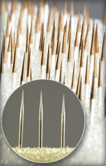 Palladium Alloy and Beryllium-Copper Probe Needles