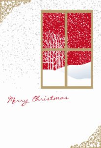 クリスマスの雪