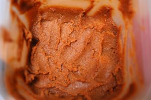 たっぷりの味噌