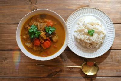 隠し味のきいた美味しいカレー
