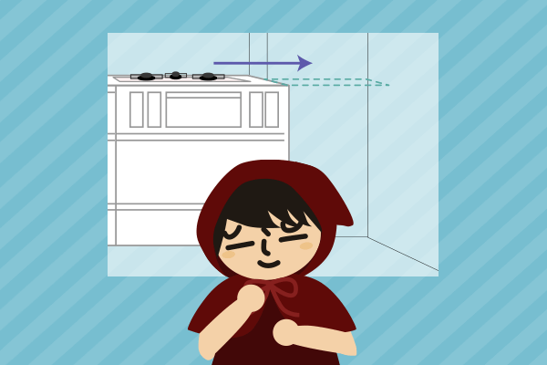 キッチンの隙間をなんとかしたい