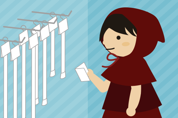 突っ張り棒を買う