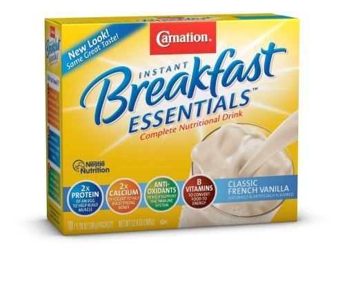 Instant breakfast Amazoncom Carnation Instant Breakfast Essentials Classic French