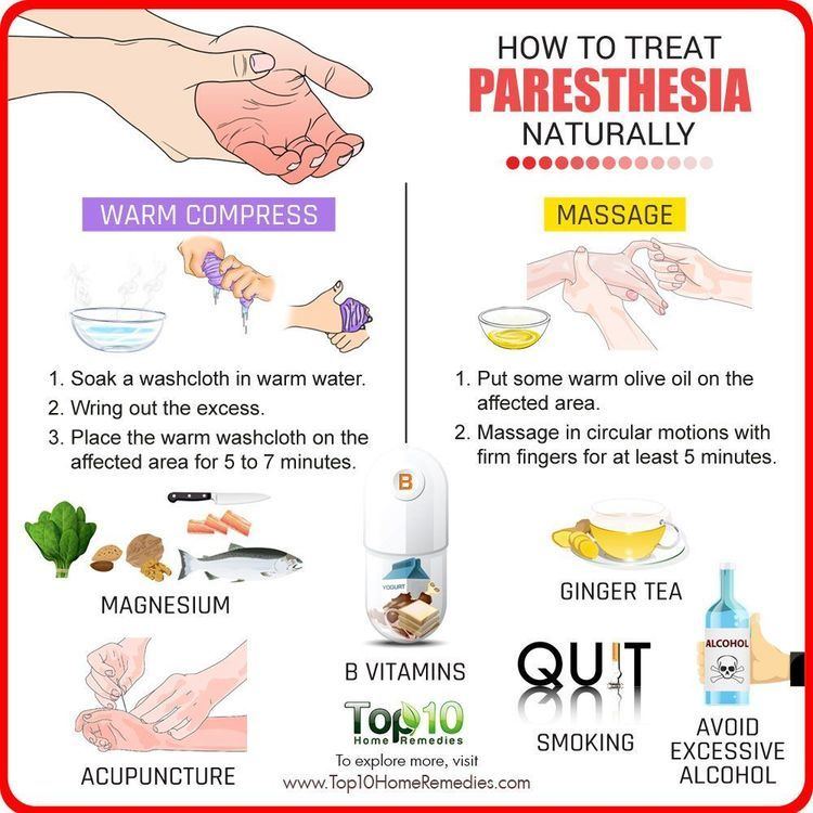 How to Treat Paresthesia Naturally | Remedies