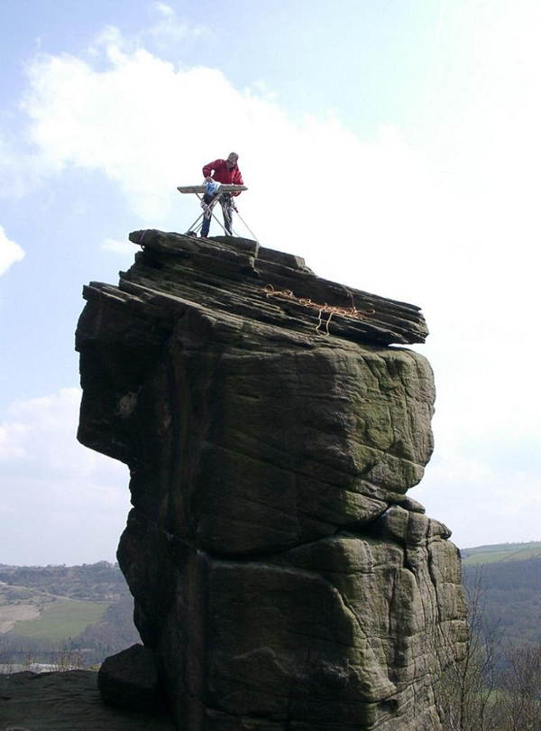 Bizarre Hobbies Mountain Ironing