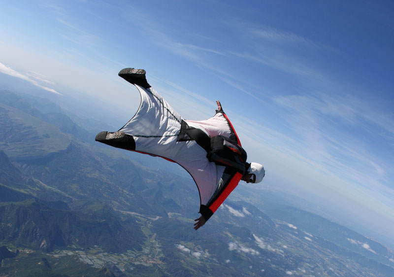Weird Hobbies Wingsuit Jumper