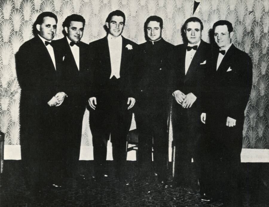 Albert Anastasia With His Brothers