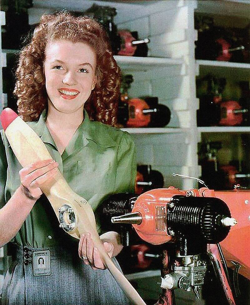 Norma Jeane Dougherty During The War