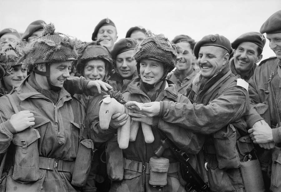 British Troops Before The Normandy INvasion