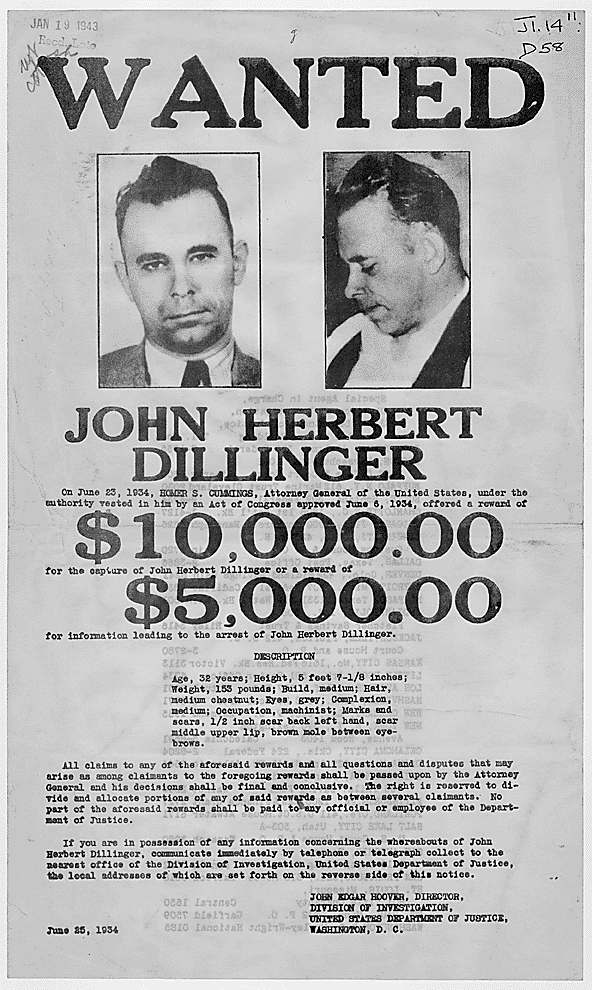 FBI Wanted Poster