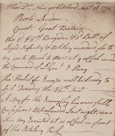 Record Of Execution
