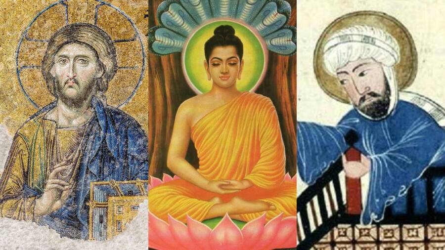 Jesus Muhammad And Buddha