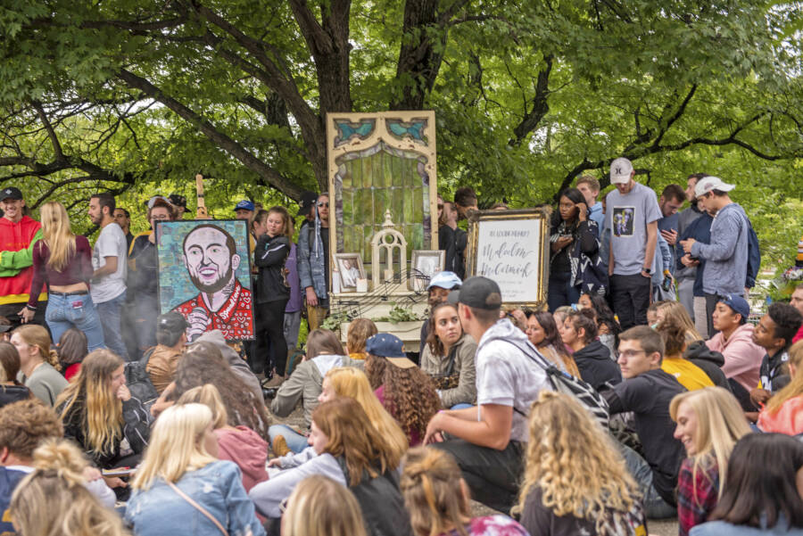 Public Vigil In Frick Park