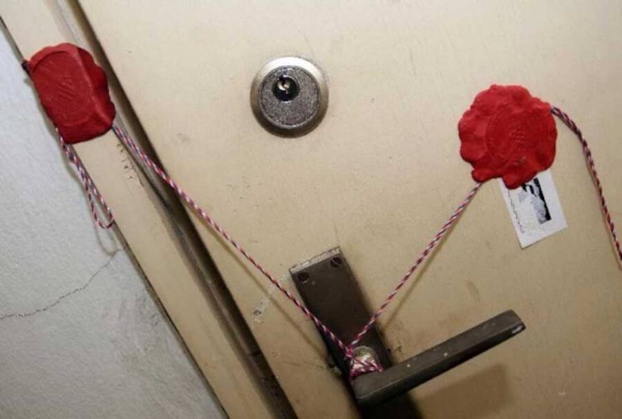 Hedviga Golik Apartment Door