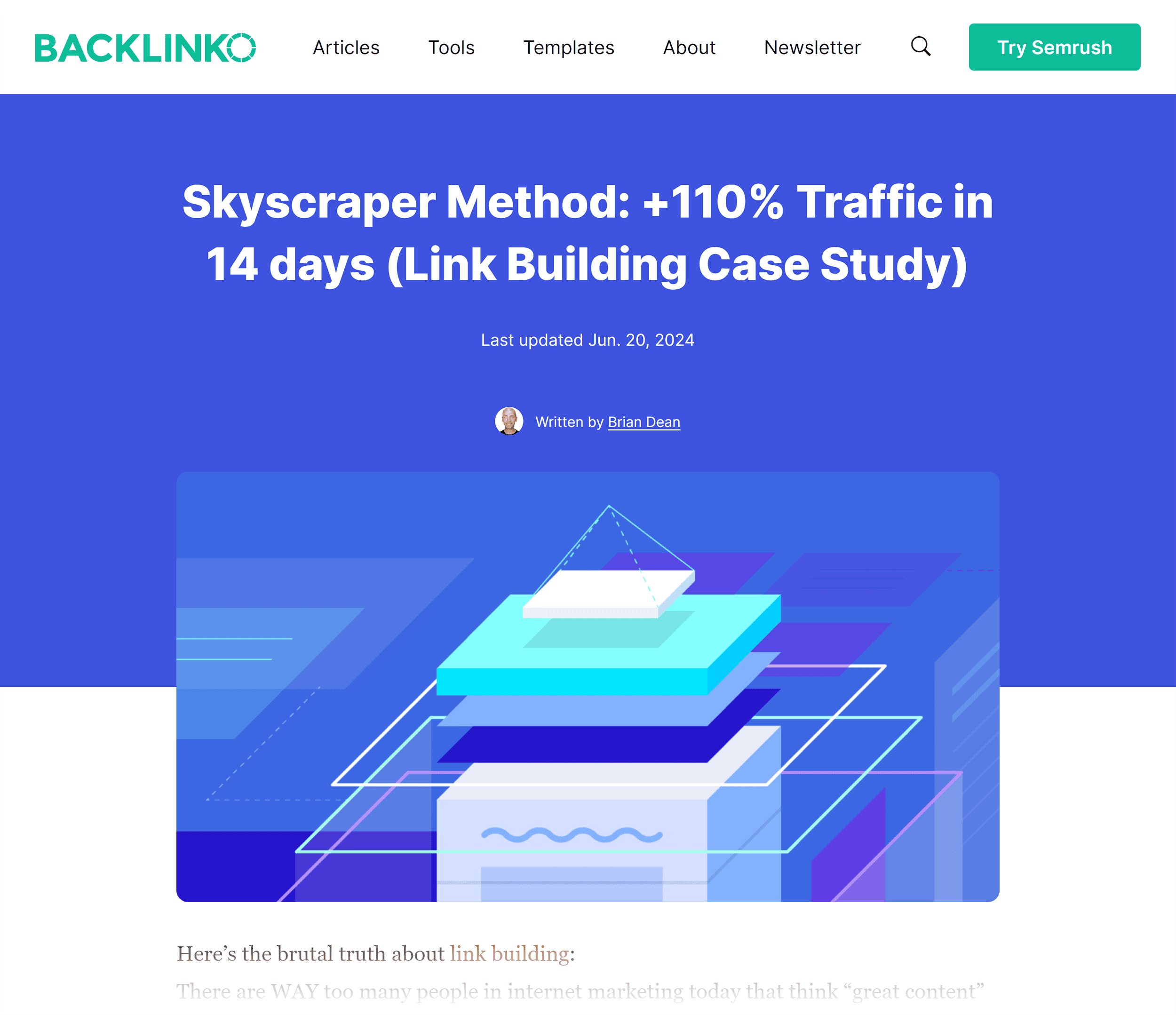 Backlinko – Skyscraper Technique Backlinko – Skyscraper Technique