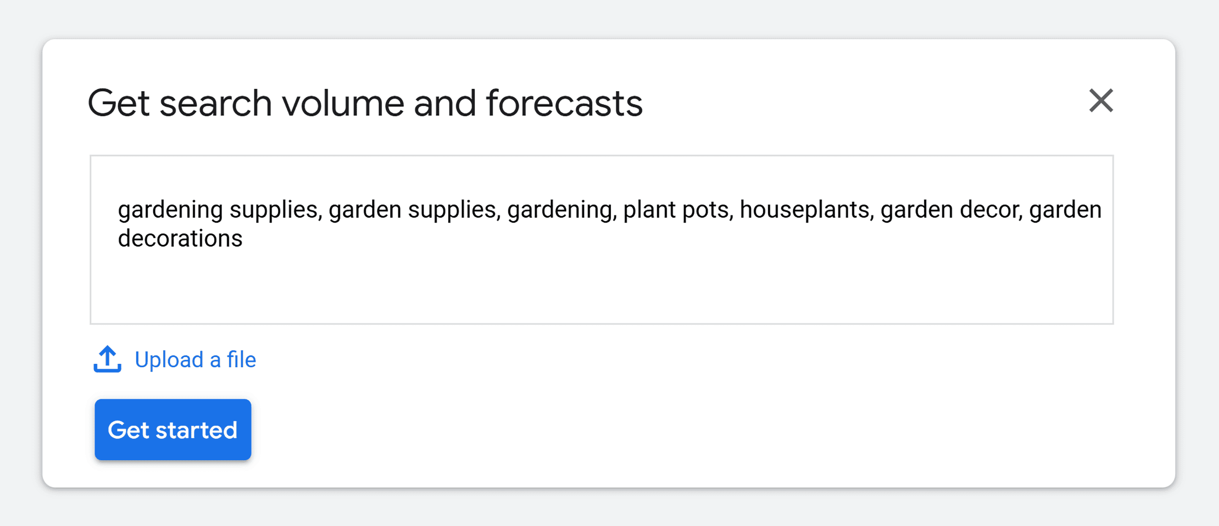 Google Ads – Keyword Planner – Search Volume & Forecasts – Gardening Google Ads – Keyword Planner – Search Volume & Forecasts – Gardening