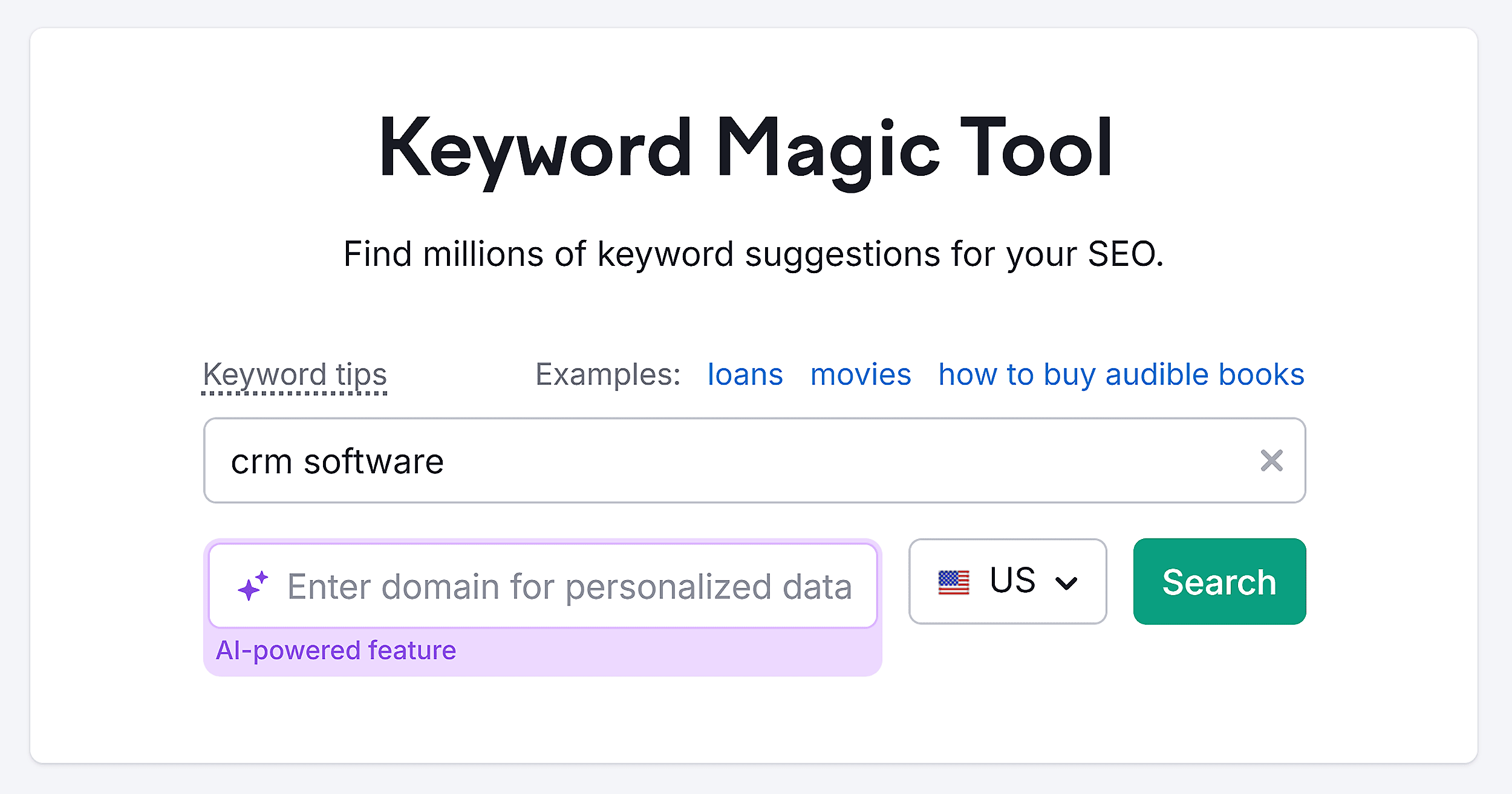 Keyword Magic Tool – CRM software – Search Keyword Magic Tool – CRM software – Search