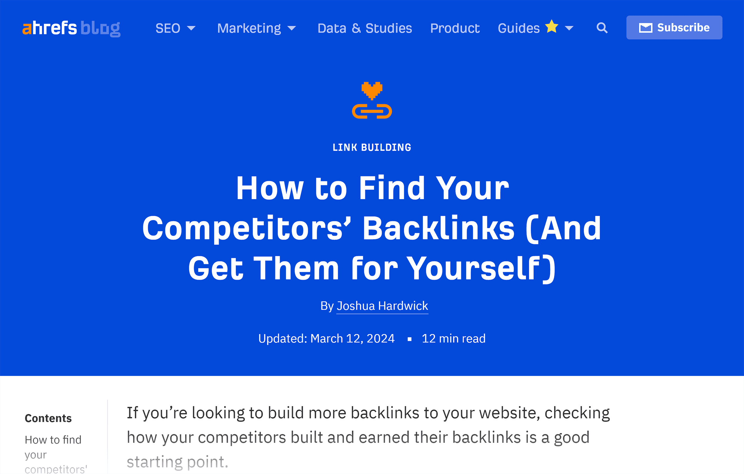 Ahrefs – How to Find Competitor Backlinks Ahrefs – How to Find Competitor Backlinks