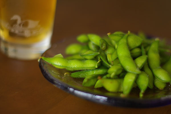 枝豆&ビール
